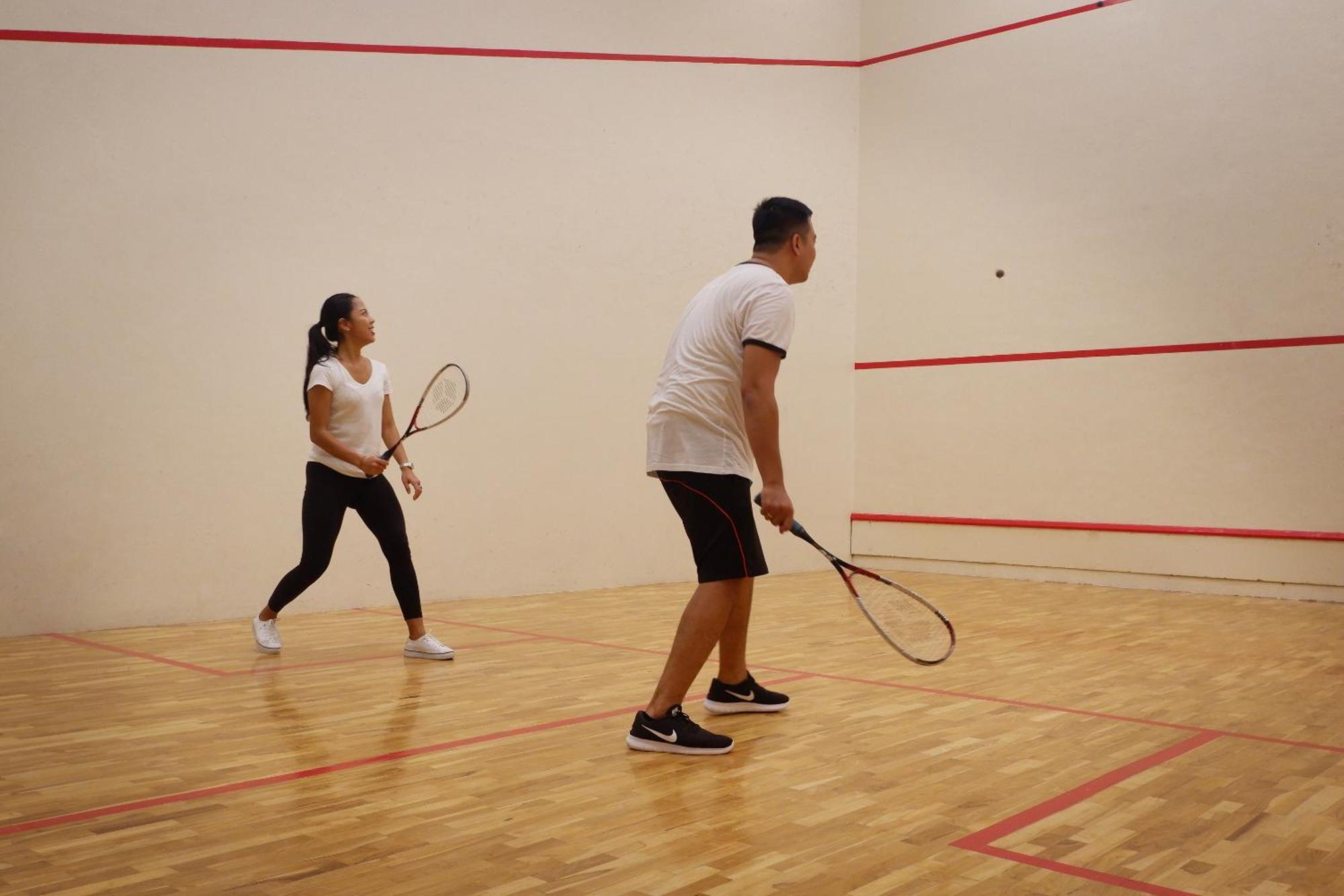 Nusa Dua Beach Hotel And Spa - Handwritten Collection Exterior photo Squash players