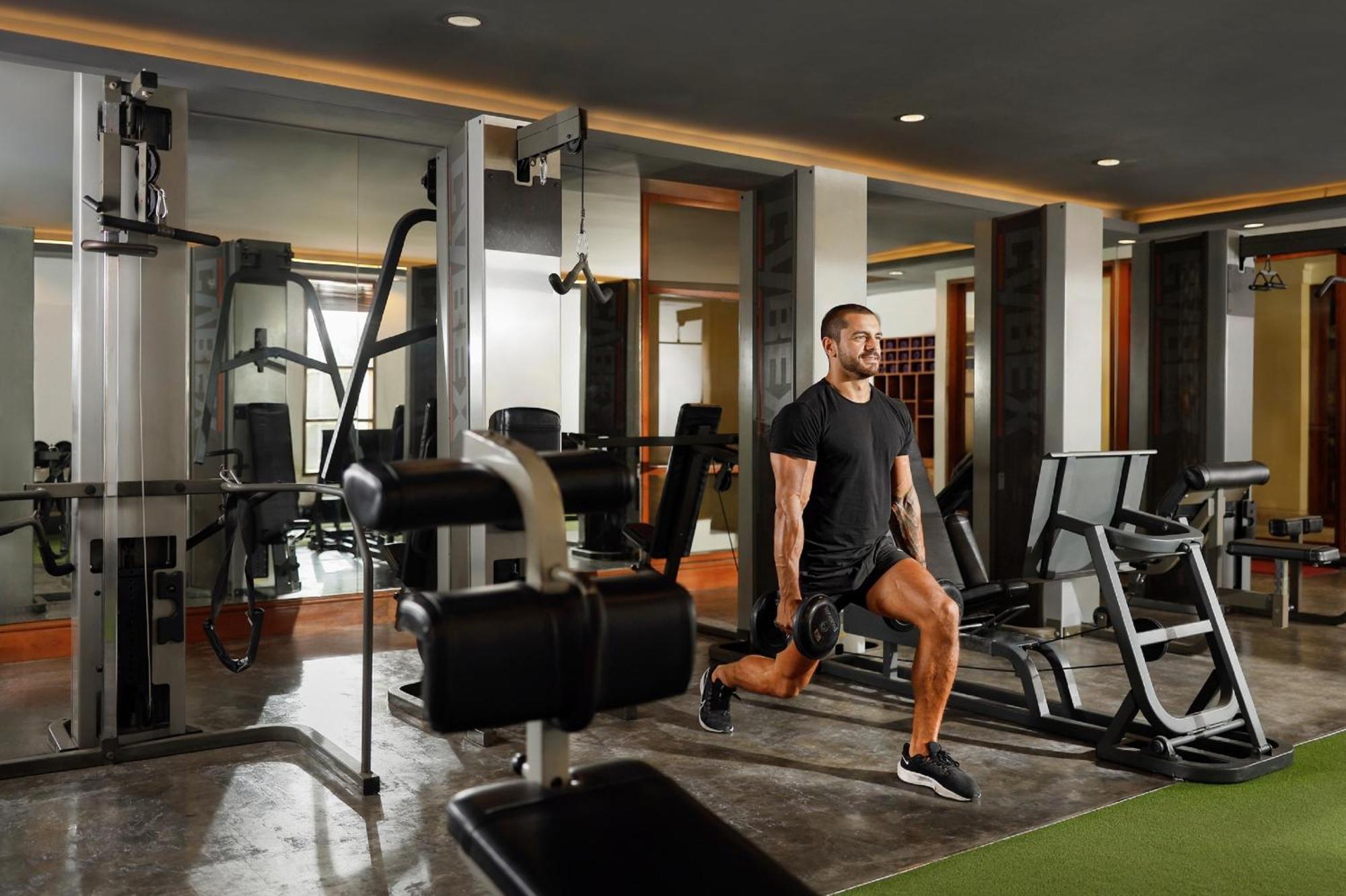 Nusa Dua Beach Hotel And Spa - Handwritten Collection Exterior photo The gym at the hotel